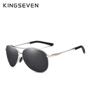 Marca KINGSEVEN, Gafas de sol polarizadas UV400 a la moda para hombres, Gafas de sol con protección para conducir para hombres, Gafas N7013