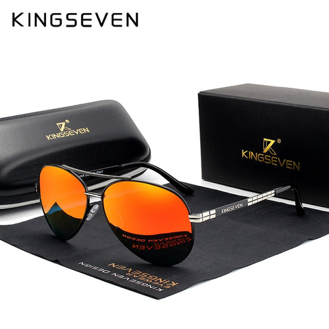 New Design Aviation Alloy Frame HD Polarized Sunglasses For Men UV400 Protection