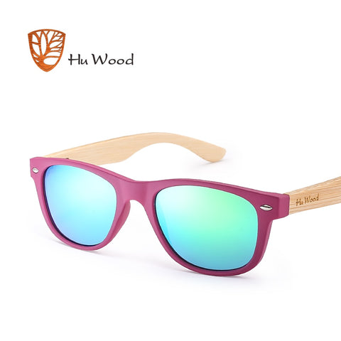 Gafas de sol de diseño de marca HU WOOD para niños, gafas de sol antideslumbrantes para PC y tabletas, gafas para bebés y niños, gafas infantiles GR1004