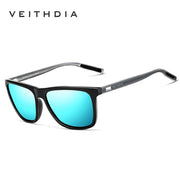 VEITHDIA Brand Sunglasses Unisex Retro Aluminum+TR90 Sunglasses Polarized Lens Vintage Eyewear Sun Glasses For Men/Women 6108