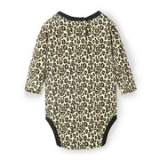 Ropa para niña recién nacida, traje de 3 uds, mono + falda tutú + diadema (sombrero), conjuntos de ropa infantil de leopardo para niño