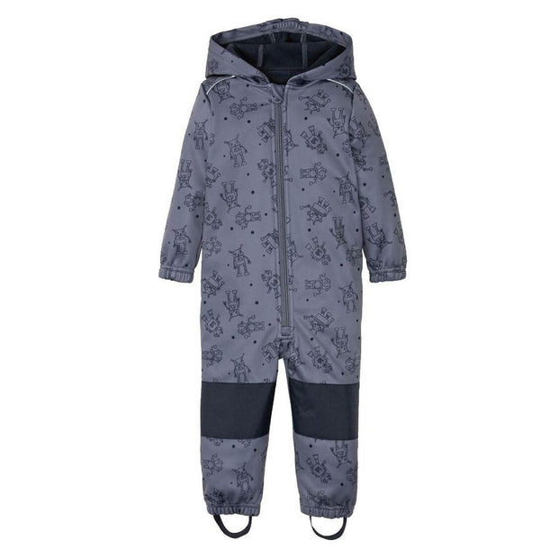 New 2–10-year-old children's outdoor coveralls, windproof and rainproof jumpsuits, soft shell jackets for Kids