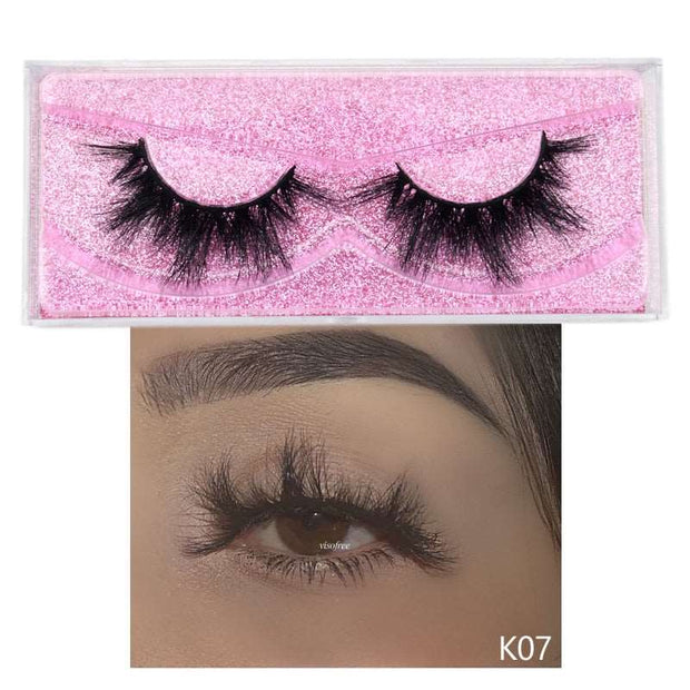 5D Mink Eyelashes Long Lasting Mink Lashes Natural Dramatic Volume Eyelashes Extension Thick Long