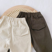 Pantalones para niños Pantalones sólidos para niños Pantalones de moda para niños Pantalones vaqueros breves para niños