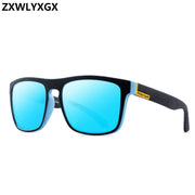 Gafas de sol polarizadas a la moda para hombre, gafas de sol de marca de lujo de diseñador Vintage para exteriores, gafas de sol de conducción para hombre, gafas de sombra UV400