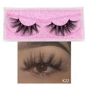 5D Mink Eyelashes Long Lasting Mink Lashes Natural Dramatic Volume Eyelashes Extension Thick Long