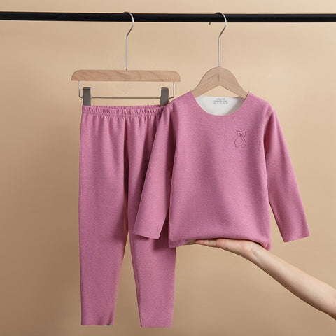 Ropa interior térmica de alta tecnología, conjuntos de ropa para niños, ropa interior sin costuras para niños y niñas, ropa de Otoño Invierno para niños