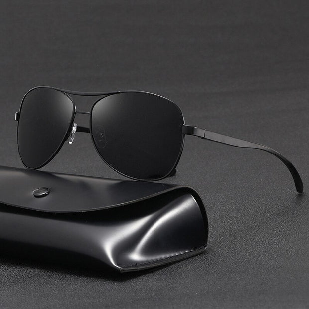 Men Aluminum Polarized Sunglasses Coating Lens Driving Eyewear For Men/Women