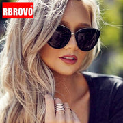 New Oversized Sunglasses Women Cat eye for Women Luxury Brand