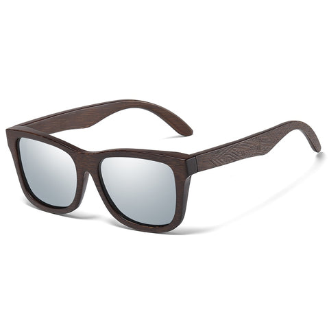 Gafas de sol de madera de bambú Natural GM, gafas polarizadas hechas a mano, lentes con revestimiento de espejo, gafas con caja de regalo