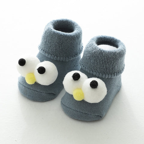 Winter Soft Cotton Baby Girls/Boys Socks Newborn Cartoon Animal Baby Socks Infant Socks Anti Slip Floor Sock Spring