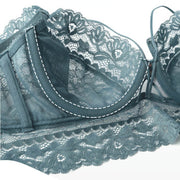 New Bra Set Lingerie Push Up Brassiere Lace Underwear Set Sexy Transparent Panties.