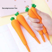 Designed Creative Carrot Strawberry Set 20pcs Pack Kids Birthday Gift Pencil Case Gel Pen School Suppliers