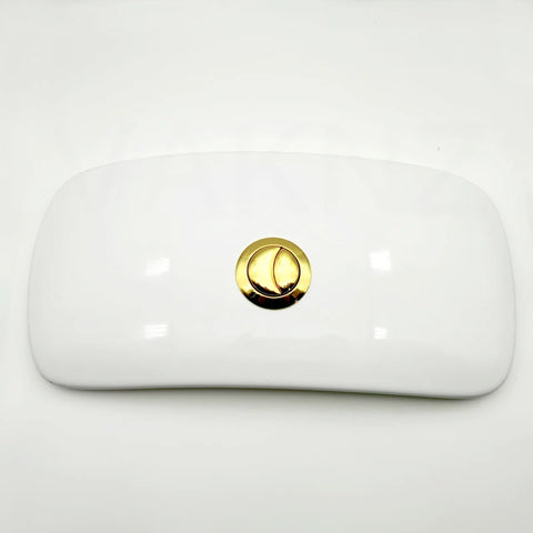 Dual Flush Toilet Tank Gold colour Button Round shape Toilet Push Buttons Bathroom Accessories 38mm