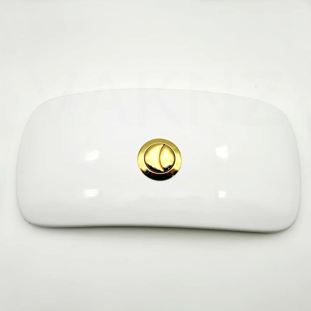 Dual Flush Toilet Tank Gold colour Button Round shape Toilet Push Buttons Bathroom Accessories 38mm