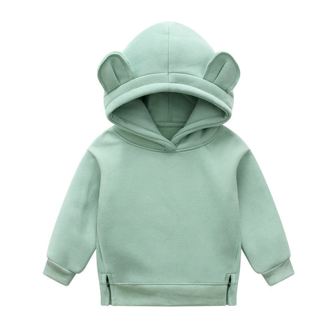 Baby Boys Girls Clothes Cute Hoodies Thicken Fleece Sweatshirt Kid's clothing.