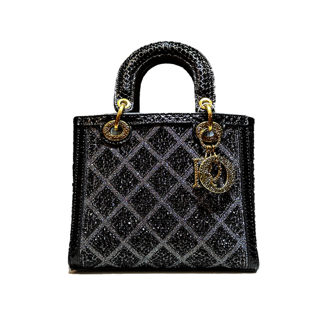 Quilted Designer Brand Full Diamond Luxurious Fashion Handbag