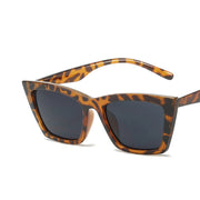 INS Vintage gafas De Sol tipo ojo De gato para mujer, gafas De Sol cuadradas con montura pequeña, gafas De Sol De marca De diseñador para mujer, gafas De Sol Retro a la moda