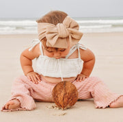 Diadema para bebé, accesorios para el cabello para bebé, sombreros, lazo para bebé, turbante con lazo para niño, diadema elástica