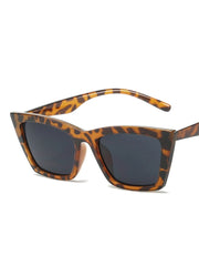 INS Vintage gafas De Sol tipo ojo De gato para mujer, gafas De Sol cuadradas con montura pequeña, gafas De Sol De marca De diseñador para mujer, gafas De Sol Retro a la moda