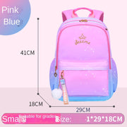 Mochila escolar impermeable para niñas, Mochila escolar de princesa primaria, mochilas ortopédicas, Mochila Infantil