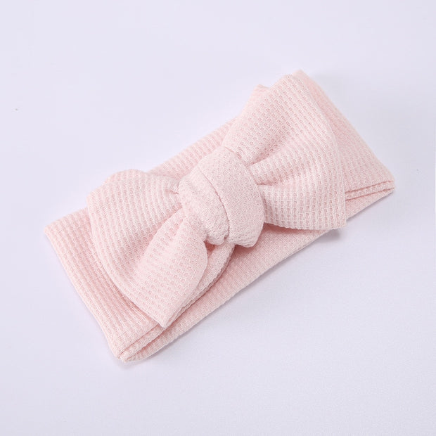 Baby Headband Baby Hair Accessories Headwear Baby Bow for Child Bowknot Turban for Kids Elastic Headwrap