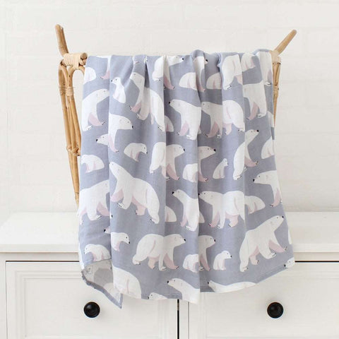 120x120cm 70% Bamboo+30% Cotton Baby Blankets Newborn Stroller Bedding Quilts Toddler Kids Blanket.