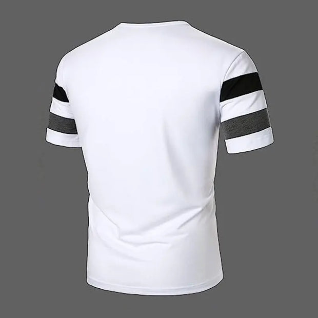 Men's collars Polo shirts slim short-sleeved button-down T-shirts