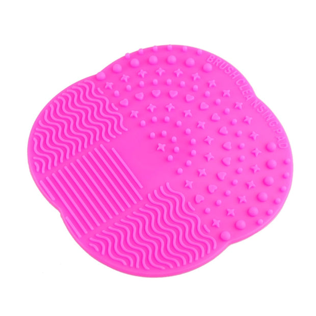 Silicone Cleaning Cosmetic Make Up Washing Brush Gel Cleaner Scrubber Tool Foundation Makeup Cleaning Mat Pad Tool