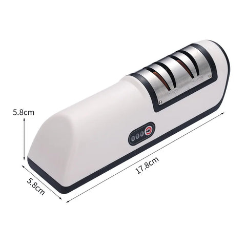 Electric Knife Sharpener Multifunctional Automatic Professional 4 Gears Kitchen Accessories