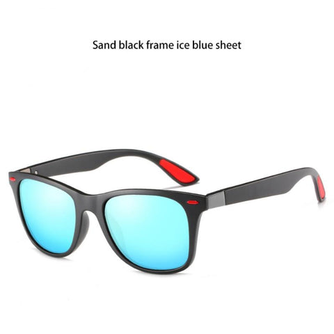 Gafas de sol polarizadas clásicas de moda para hombres y mujeres, gafas de sol cuadradas antideslumbrantes, gafas de sol para viajes, pesca y ciclismo UV400