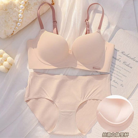 Conjunto de lencería sujetador push up y panty nuevo estilo