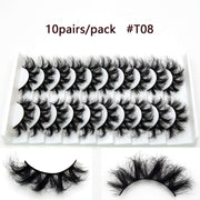 5D Mink Eyelashes Long Lasting Mink Lashes Natural Dramatic Volume Eyelashes Extension Thick Long