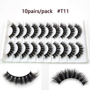 5D Mink Eyelashes Long Lasting Mink Lashes Natural Dramatic Volume Eyelashes Extension Thick Long