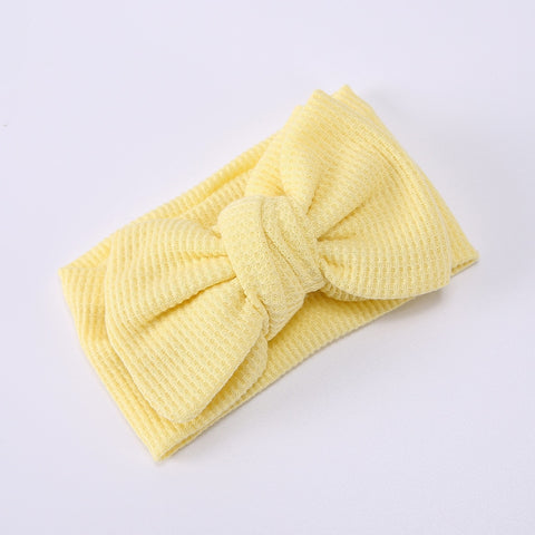 Baby Headband Baby Hair Accessories Headwear Baby Bow for Child Bowknot Turban for Kids Elastic Headwrap