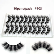 5D Mink Eyelashes Long Lasting Mink Lashes Natural Dramatic Volume Eyelashes Extension Thick Long