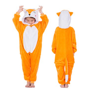 Pijamas de unicornio para niños, pijama de Cosplay de animales de dibujos animados para niño y niña, ropa de dormir con capucha de unicornio y Panda de Anime para niños