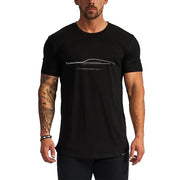 Men's Casual T-shirt Fashion Design Street Wear Graphic Plain