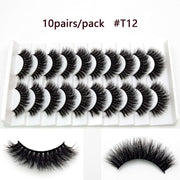 5D Mink Eyelashes Long Lasting Mink Lashes Natural Dramatic Volume Eyelashes Extension Thick Long