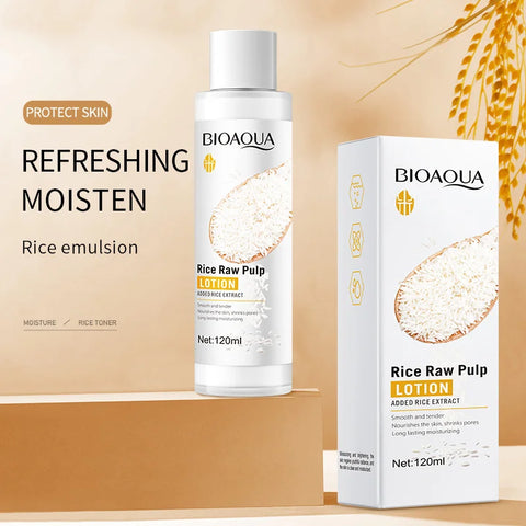 BIOAOUA Original Milk Series Protoplasm Serum Cream Hydrating Moisturizing Cleanser Toner Anti Age Face Care 6 pcs Set