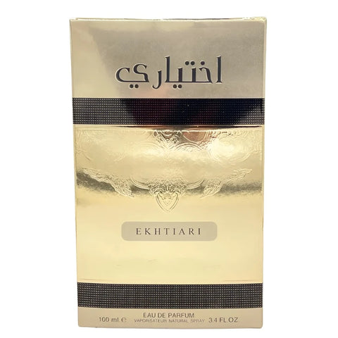 EKHTIARI Gold High Quality Fragrance Eau de Parfum Pheromone Original Scent 3.4 Fl Oz