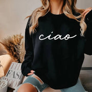 Print Sweatshirt Ladies Sweater Luxury Designer Top Streetwear