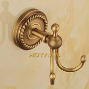 Solid brass Bathroom Accessories Set, Robe hook, Paper Holder, Towel Bar, Soap Basket, bathroom sets, YT-12200-A