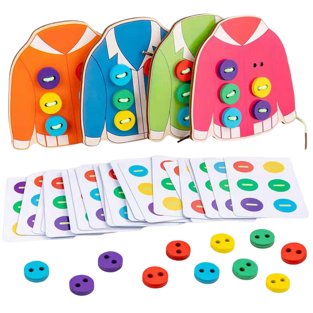 Wooden Puzzles Kids Montessori Toys Graphic Cartoon Colorful Early Enlightenment Learning Toy Animal Shape Puzzle