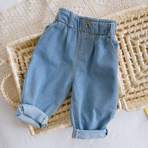 Kids Pants Solid Boys Pants Fashion Children Trousers Brief Kids Jeans