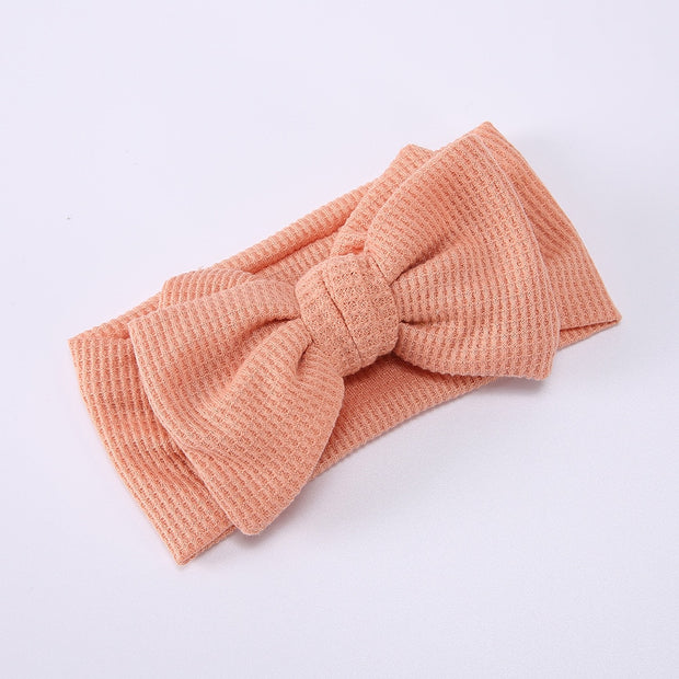 Baby Headband Baby Hair Accessories Headwear Baby Bow for Child Bowknot Turban for Kids Elastic Headwrap