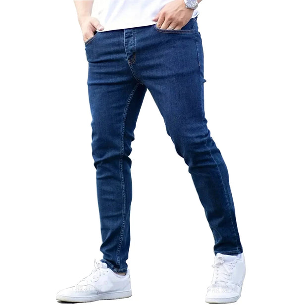 Stretch Skinny Jeans Fashion Casual Slim Fit Denim Brand Clothes