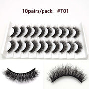 5D Mink Eyelashes Long Lasting Mink Lashes Natural Dramatic Volume Eyelashes Extension Thick Long