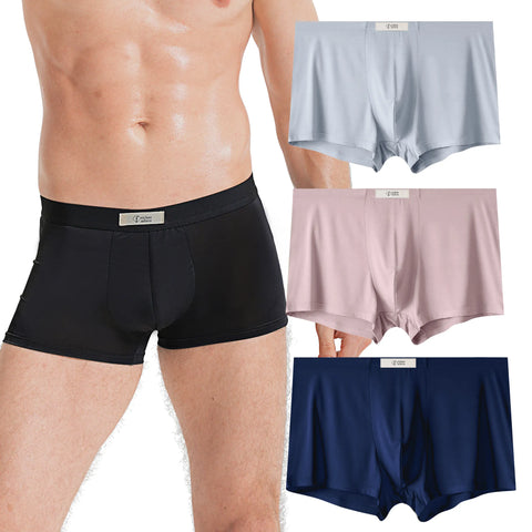 Men's Modal Cotton Boxer Brief, Ultra Soft Comfort Big Tall Underwear