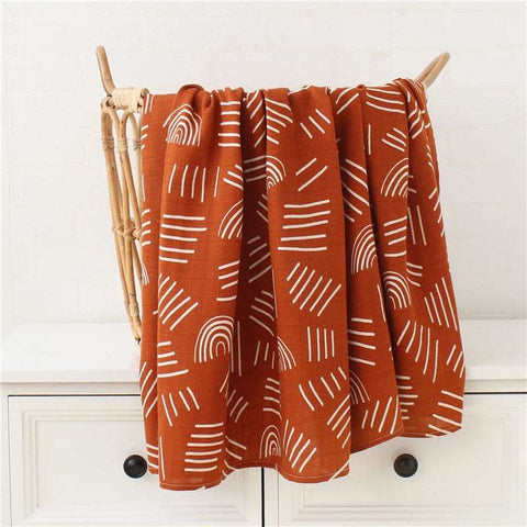 120x120cm 70% Bamboo+30% Cotton Baby Blankets Newborn Stroller Bedding Quilts Toddler Kids Blanket.